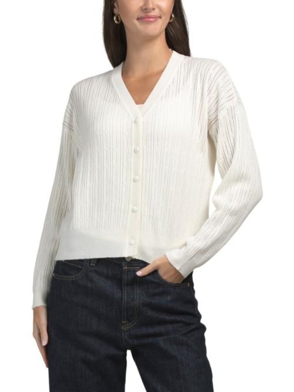 CYRUS Button Front Cardigan